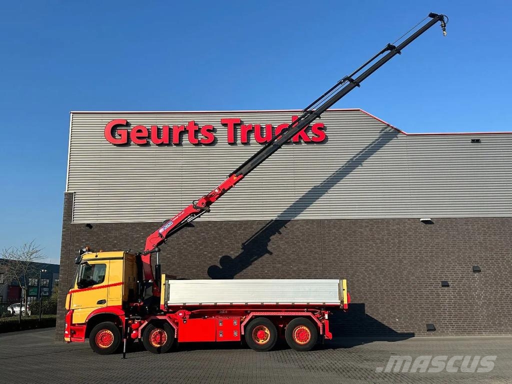 Mercedes-Benz Arocs 3253 L ENA 8X2/4 HMF2820 KRAAN / KRAN/ CRANE Camiones grúa