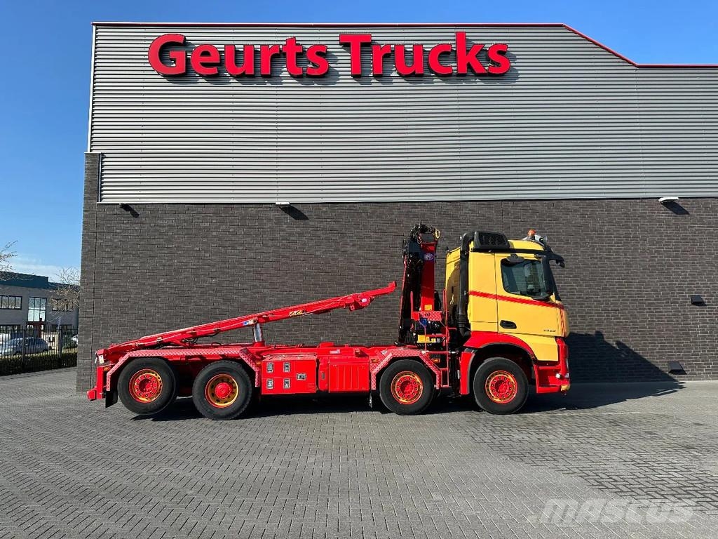 Mercedes-Benz Arocs 3253 L ENA 8X2/4 HMF2820 KRAAN / KRAN/ CRANE Camiones grúa