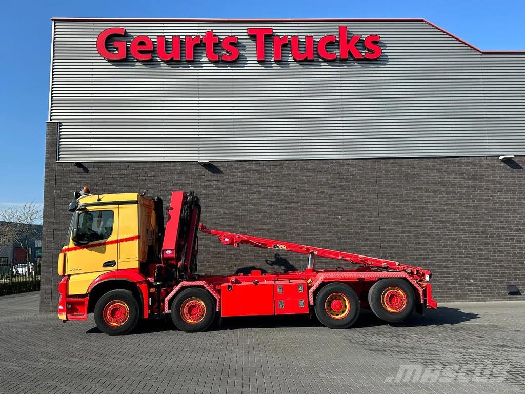 Mercedes-Benz Arocs 3253 L ENA 8X2/4 HMF2820 KRAAN / KRAN/ CRANE Camiones grúa