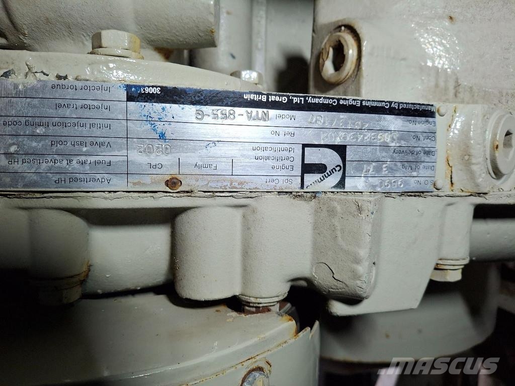 Cummins NTA-855-G مولدات ديزل