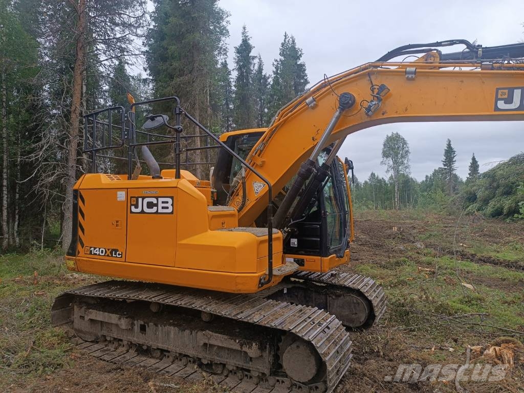 JCB 140X LC Kāpurķēžu ekskavatori