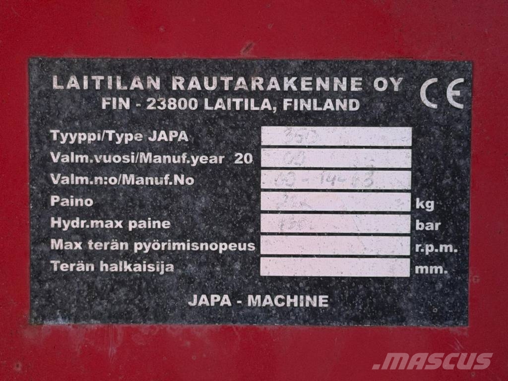 Japa Lastaava takahiekoitin 350l Sand- und Salzstreuer