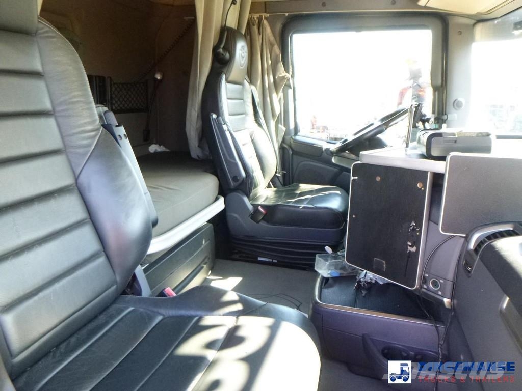 Scania R 580 6x4 Euro 6 + Jonsered 2850 crane Kranen voor alle terreinen