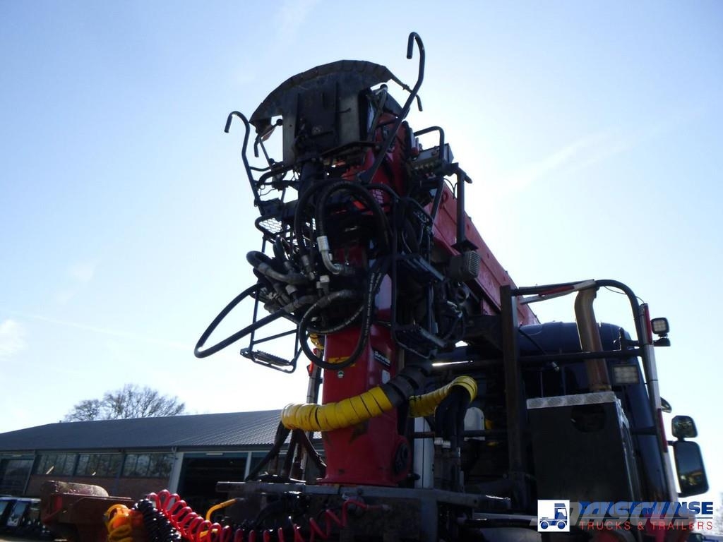 Scania R 580 6x4 Euro 6 + Jonsered 2850 crane Kranen voor alle terreinen