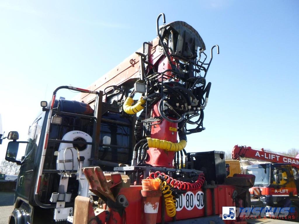 Scania R 580 6x4 Euro 6 + Jonsered 2850 crane Kranen voor alle terreinen
