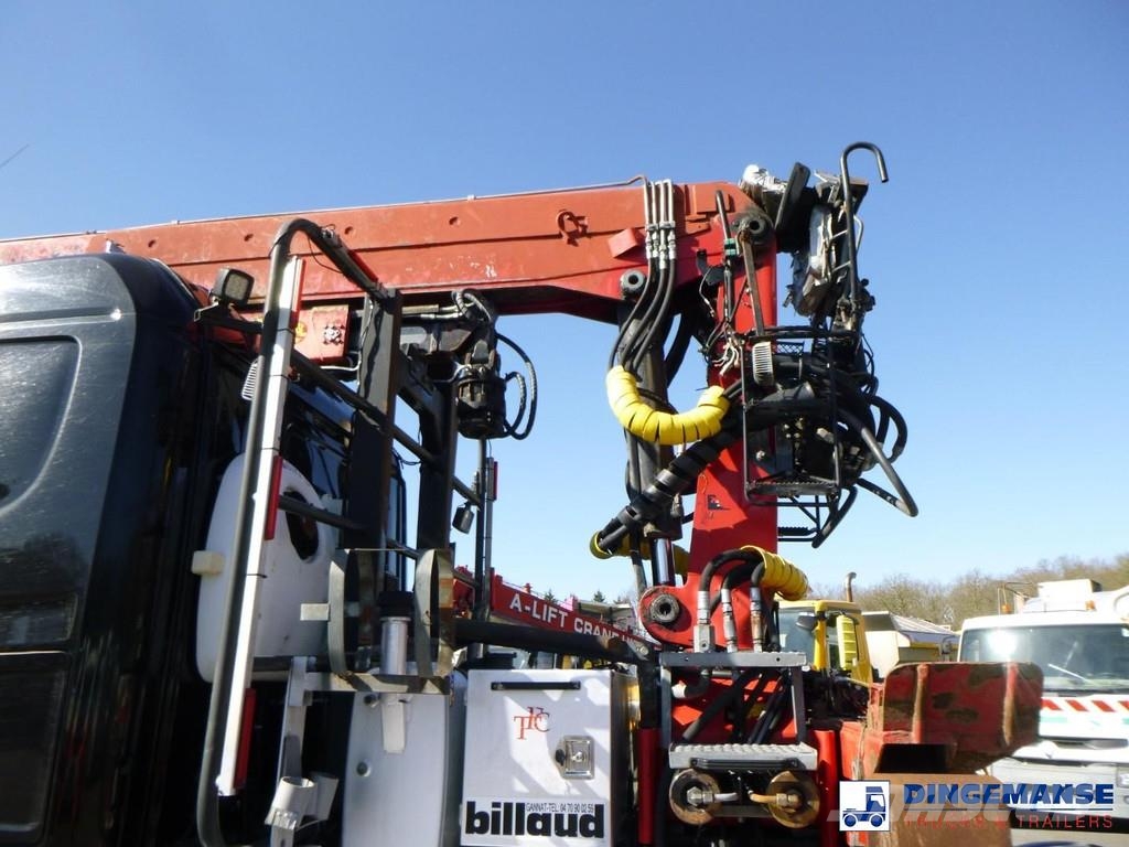 Scania R 580 6x4 Euro 6 + Jonsered 2850 crane Kranen voor alle terreinen