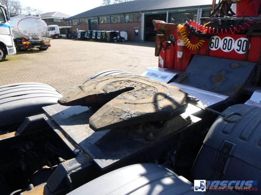 Scania R 580 6x4 Euro 6 + Jonsered 2850 crane Kranen voor alle terreinen