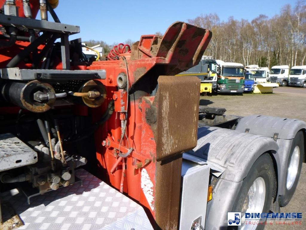 Scania R 580 6x4 Euro 6 + Jonsered 2850 crane Kranen voor alle terreinen