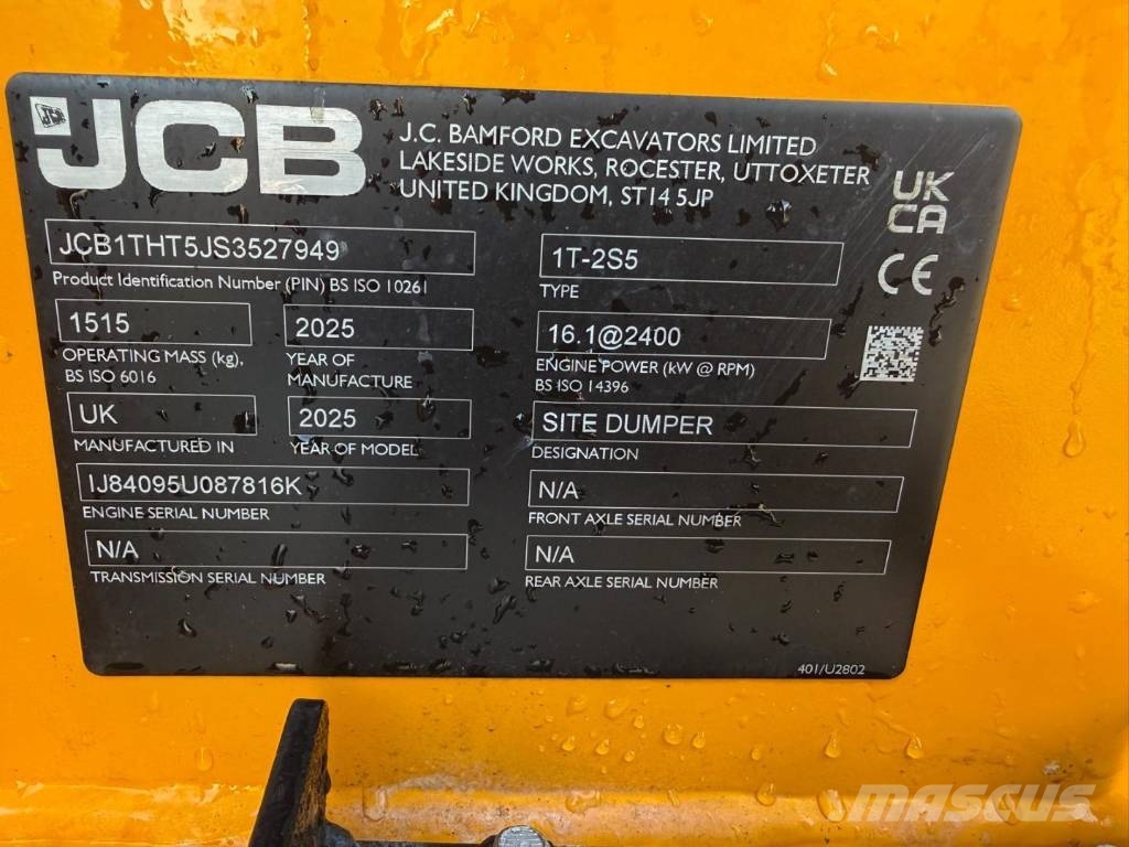 JCB 1 THT Damperi za gradilište