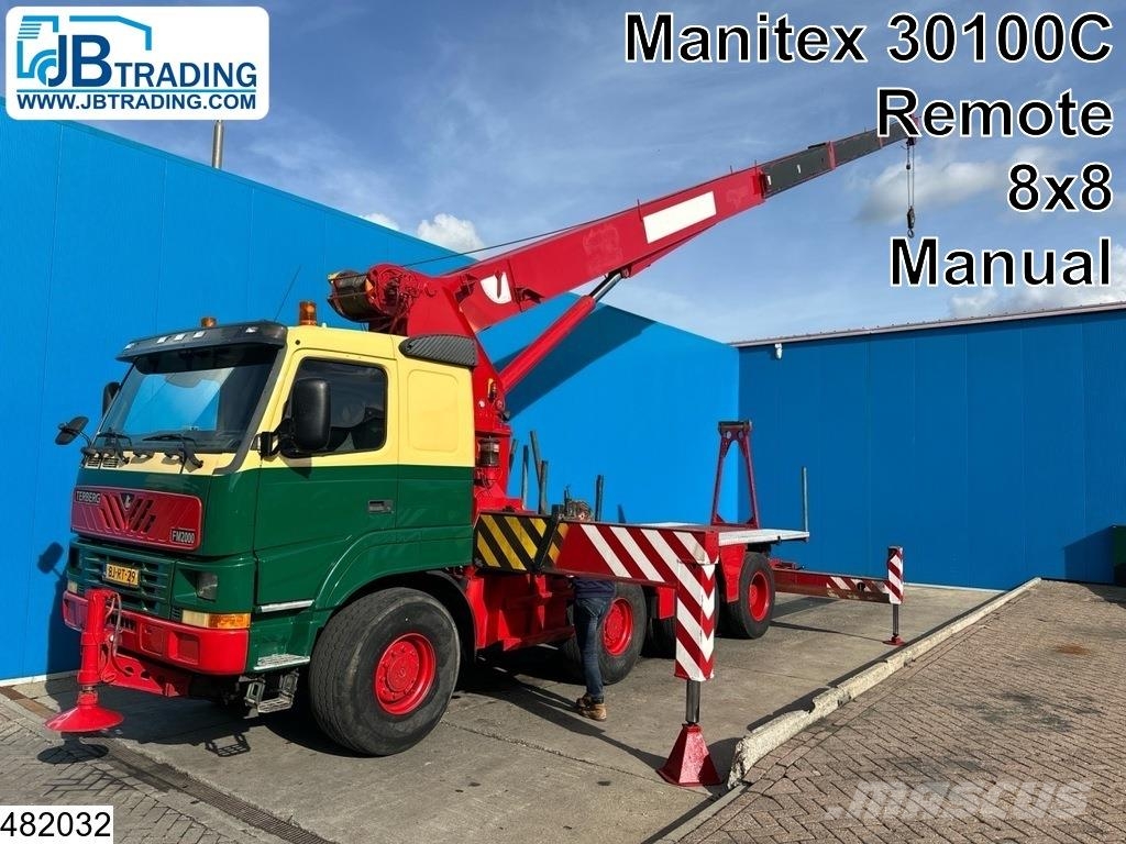 Terberg FM2000-T 8x8, EURO 2, Manitex 30100C, manual Maastikutõstukid