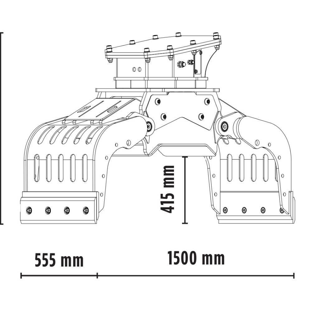 MB Crusher MB-G500 Markolók