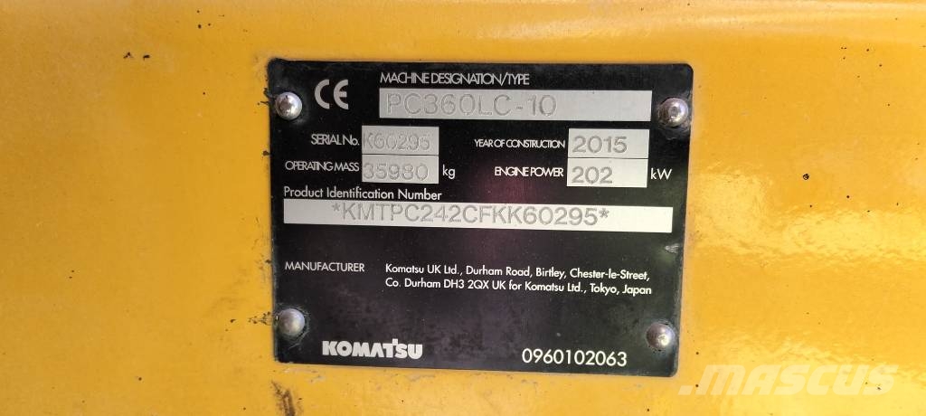 Komatsu 360 Utovarivaču guseničara