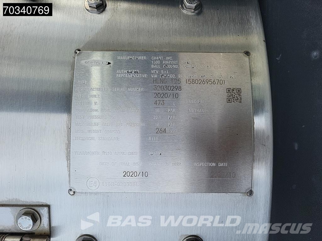 Iveco S-Way 460 4X2 LNG! Retarder 2x Tanks Navi ACC Sadulveokid