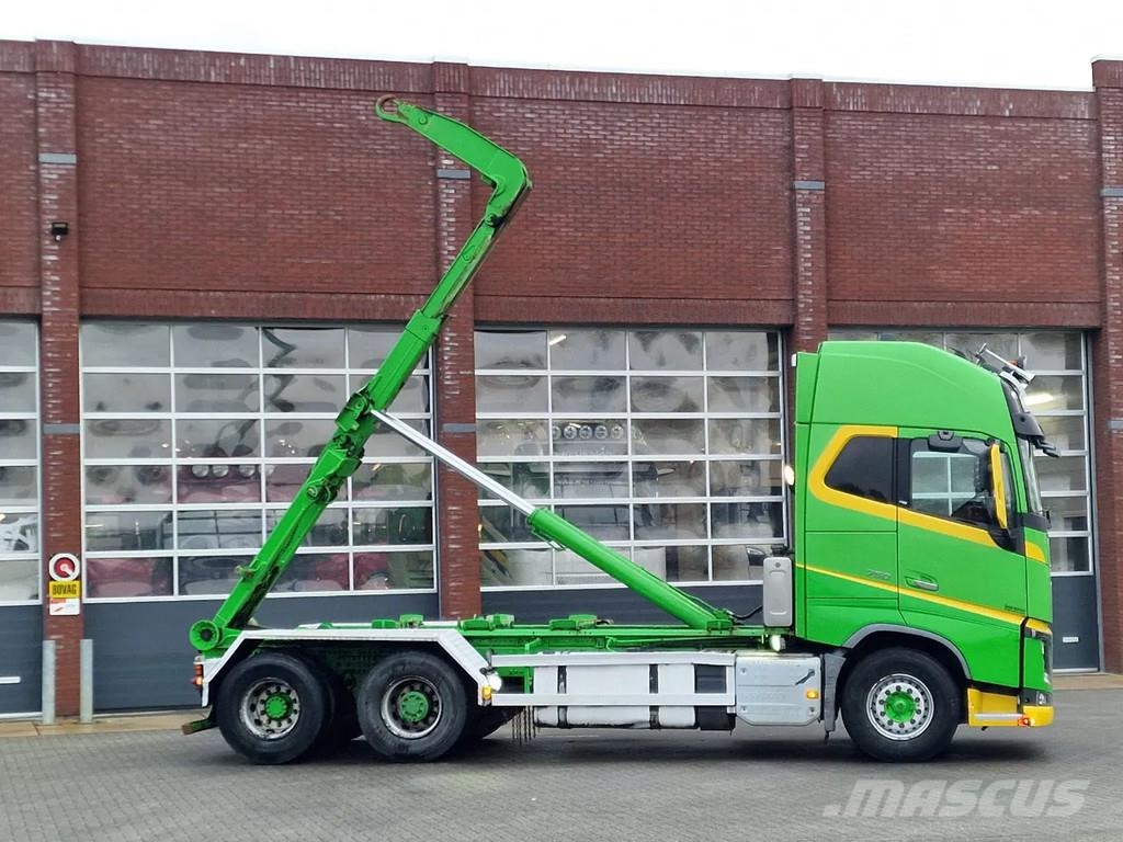 Volvo FH 16.750 Globetrotter XL 6x2 - 20T Multilift Hook gancho Caminhões Roll-on Roll-off