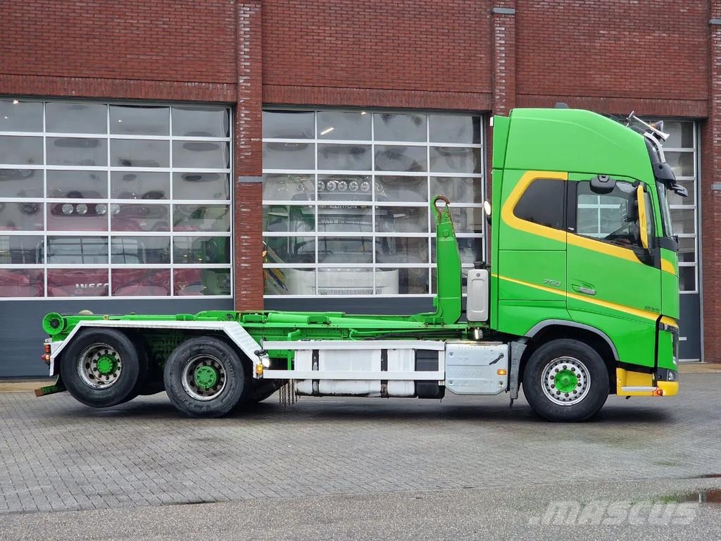 Volvo FH 16.750 Globetrotter XL 6x2 - 20T Multilift Hook gancho Caminhões Roll-on Roll-off