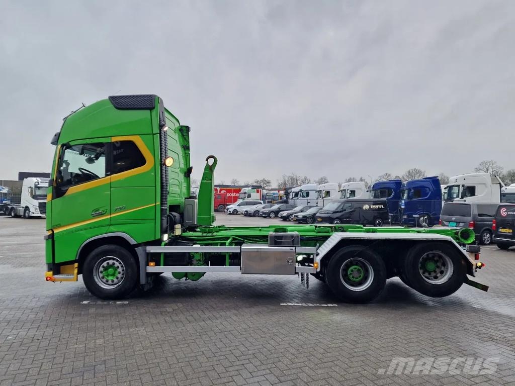 Volvo FH 16.750 Globetrotter XL 6x2 - 20T Multilift Hook gancho Caminhões Roll-on Roll-off
