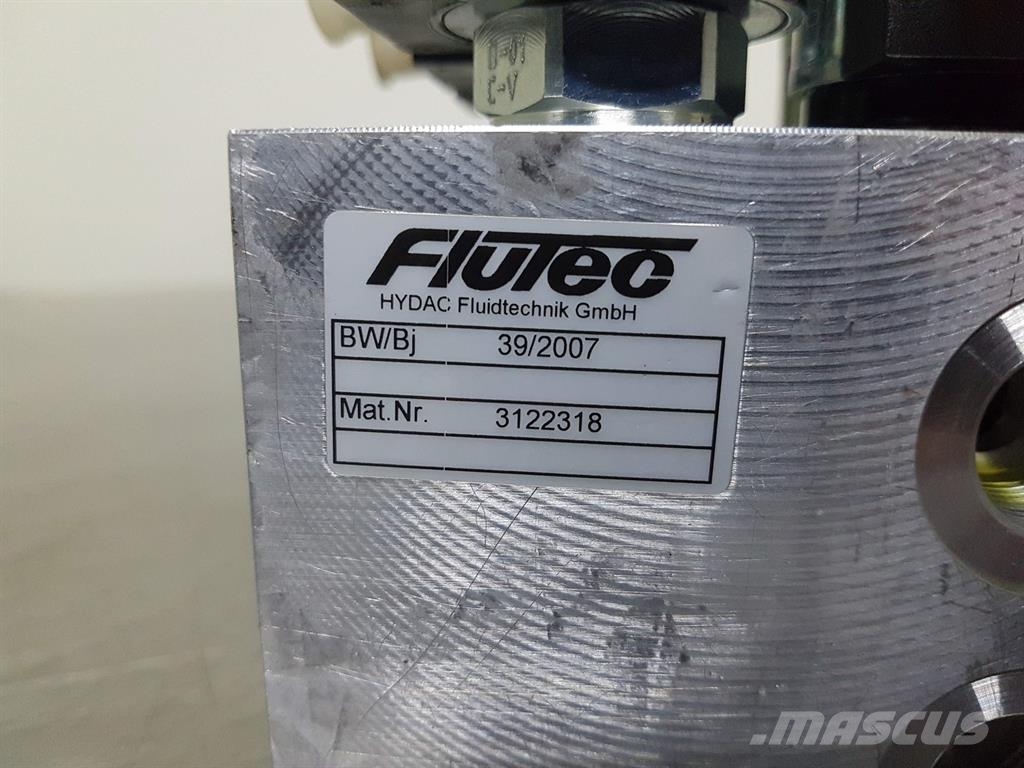 Flutec 3122318 - Hydac 12V - Valve/Ventile/Ventiel Гідравліка