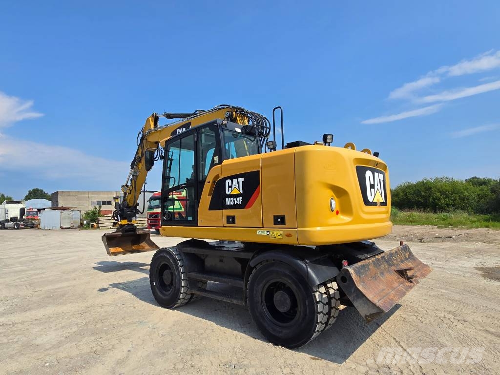 CAT 314F Wielgraafmachines