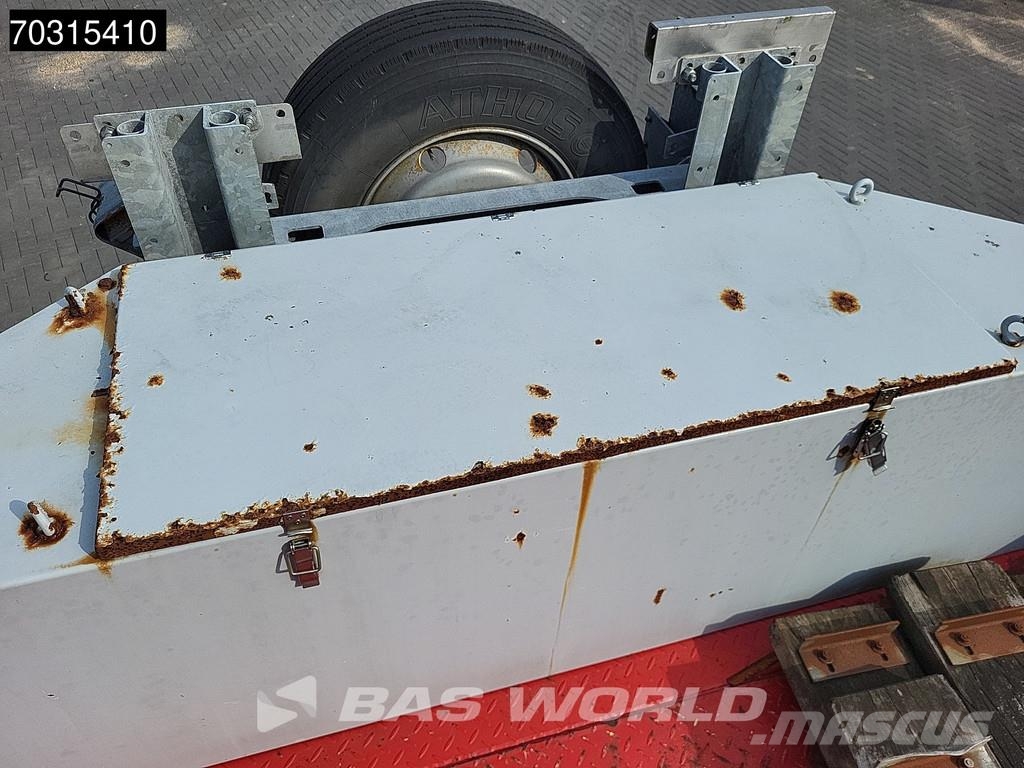 Doll T4H-0S3 T4H 0 S3 4 axles Full Steered Remote Goose Semi-trailer blokvogn