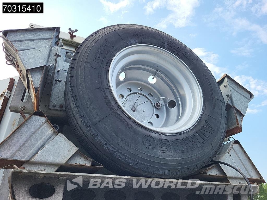 Doll T4H-0S3 T4H 0 S3 4 axles Full Steered Remote Goose Semi-trailer blokvogn