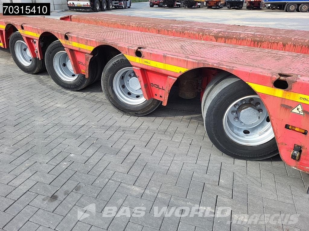 Doll T4H-0S3 T4H 0 S3 4 axles Full Steered Remote Goose Semi-trailer blokvogn