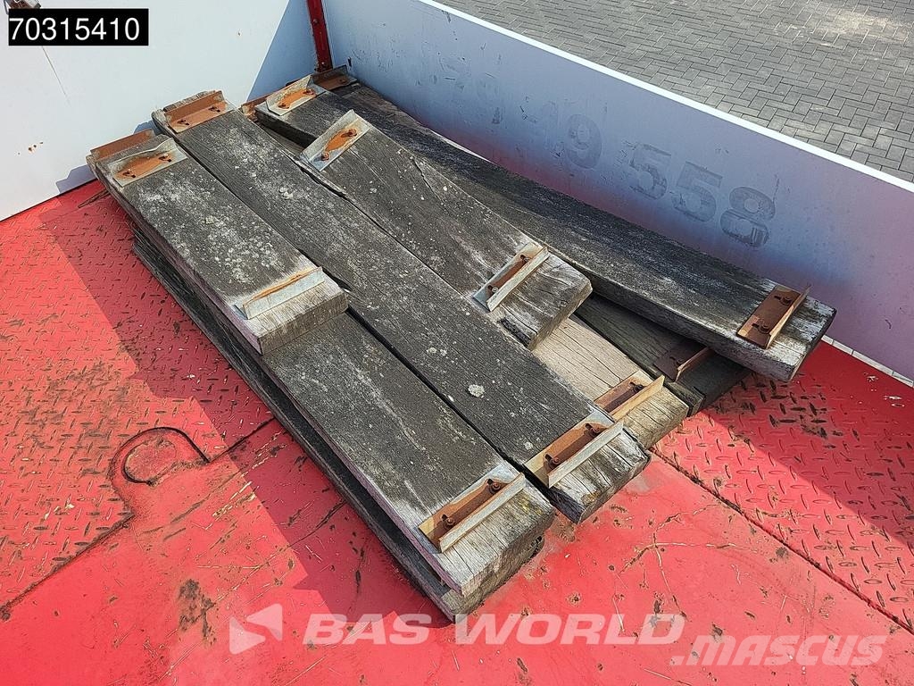 Doll T4H-0S3 T4H 0 S3 4 axles Full Steered Remote Goose Semi-trailer blokvogn