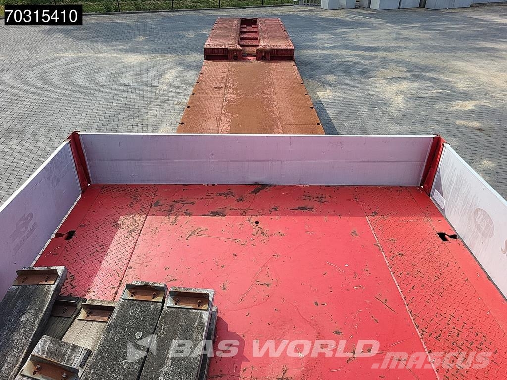 Doll T4H-0S3 T4H 0 S3 4 axles Full Steered Remote Goose Semi-trailer blokvogn