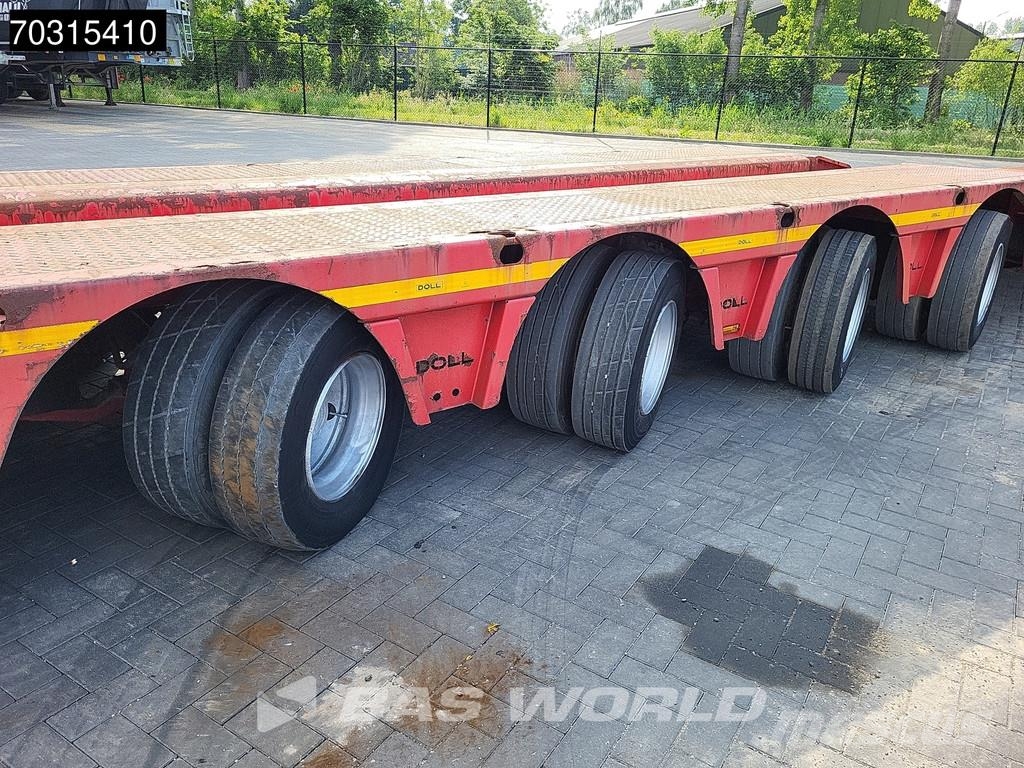 Doll T4H-0S3 T4H 0 S3 4 axles Full Steered Remote Goose Semi Reboques Carga Baixa