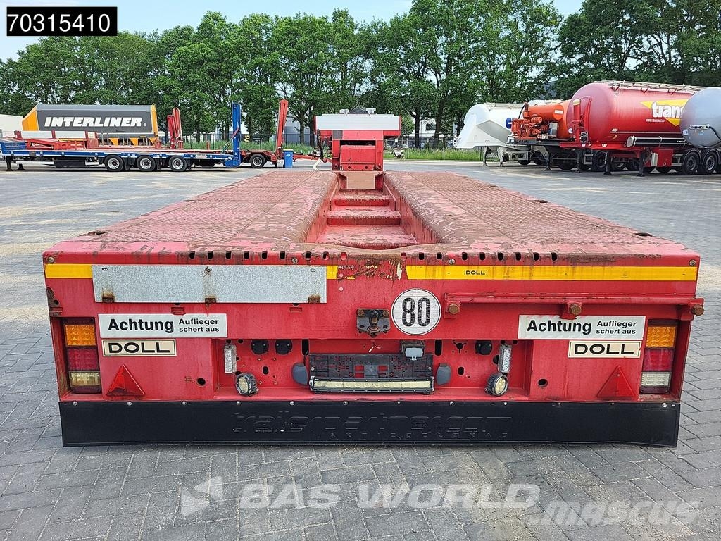 Doll T4H-0S3 T4H 0 S3 4 axles Full Steered Remote Goose Semi-trailer blokvogn