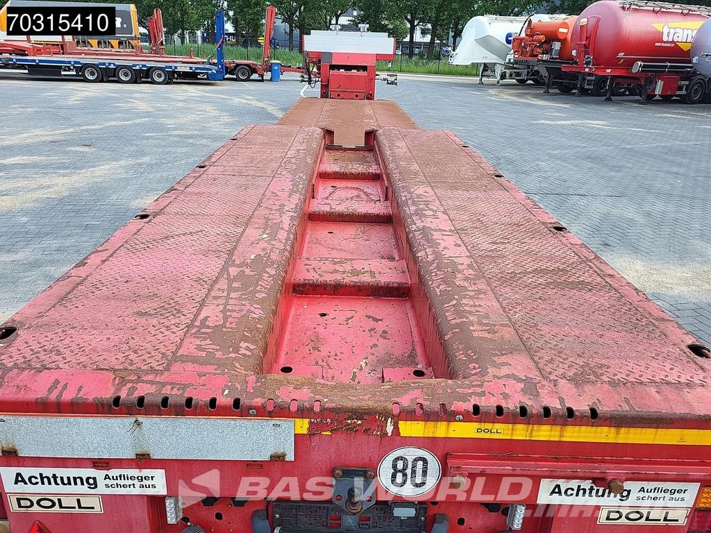Doll T4H-0S3 T4H 0 S3 4 axles Full Steered Remote Goose Semi-trailer blokvogn