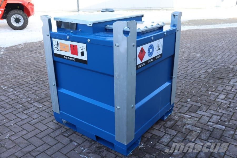 TAB 950 Compact 950 Liter Fuel Box, KIWA - ADR and Kraftstoff- und Zusatzstoffbehälter