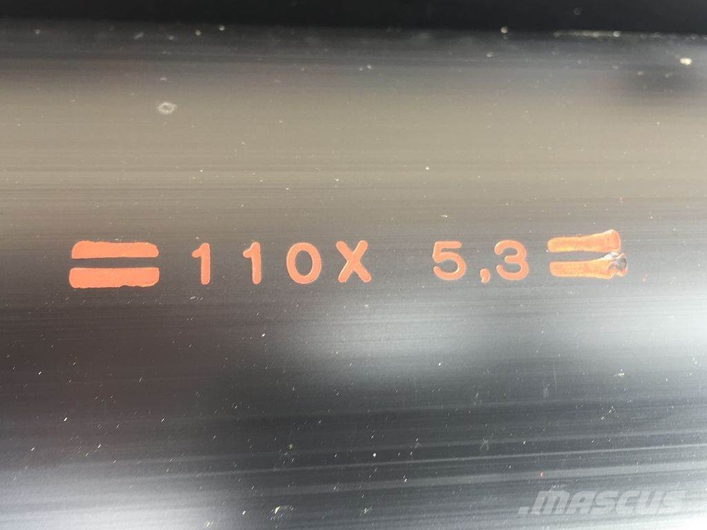 HDPE afvoerleiding 110 x 5,3 HDPE Afvoerleiding 4" Vannpumper