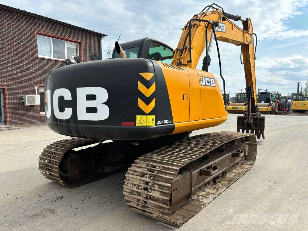 JCB JS 160 LC Paletli ekskavatörler