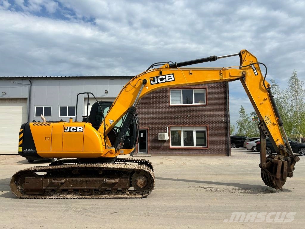 JCB JS 160 LC Paletli ekskavatörler