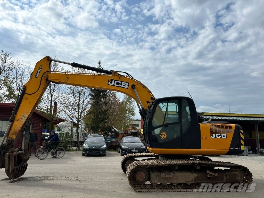 JCB JS 160 LC Paletli ekskavatörler