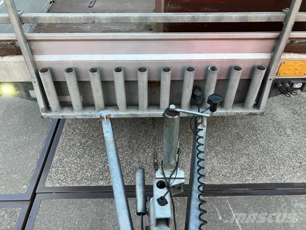 Hapert tridem plateauwagen | 600x200 cm | 3500 kg | Avto prikolice