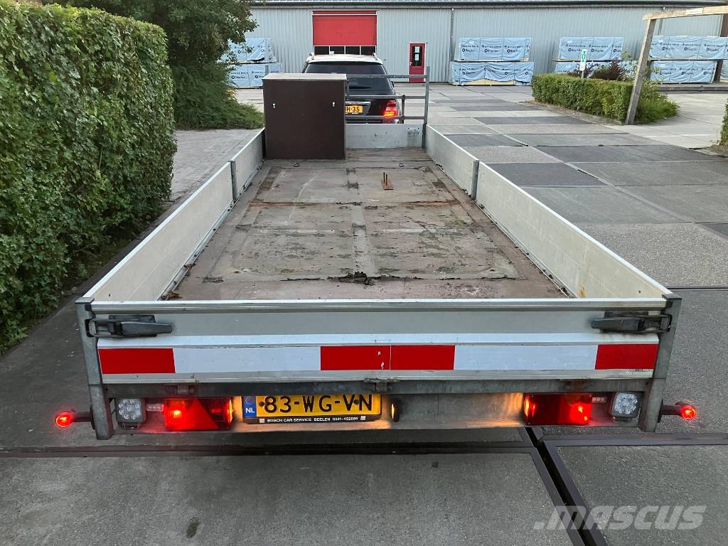 Hapert tridem plateauwagen | 600x200 cm | 3500 kg | Avto prikolice