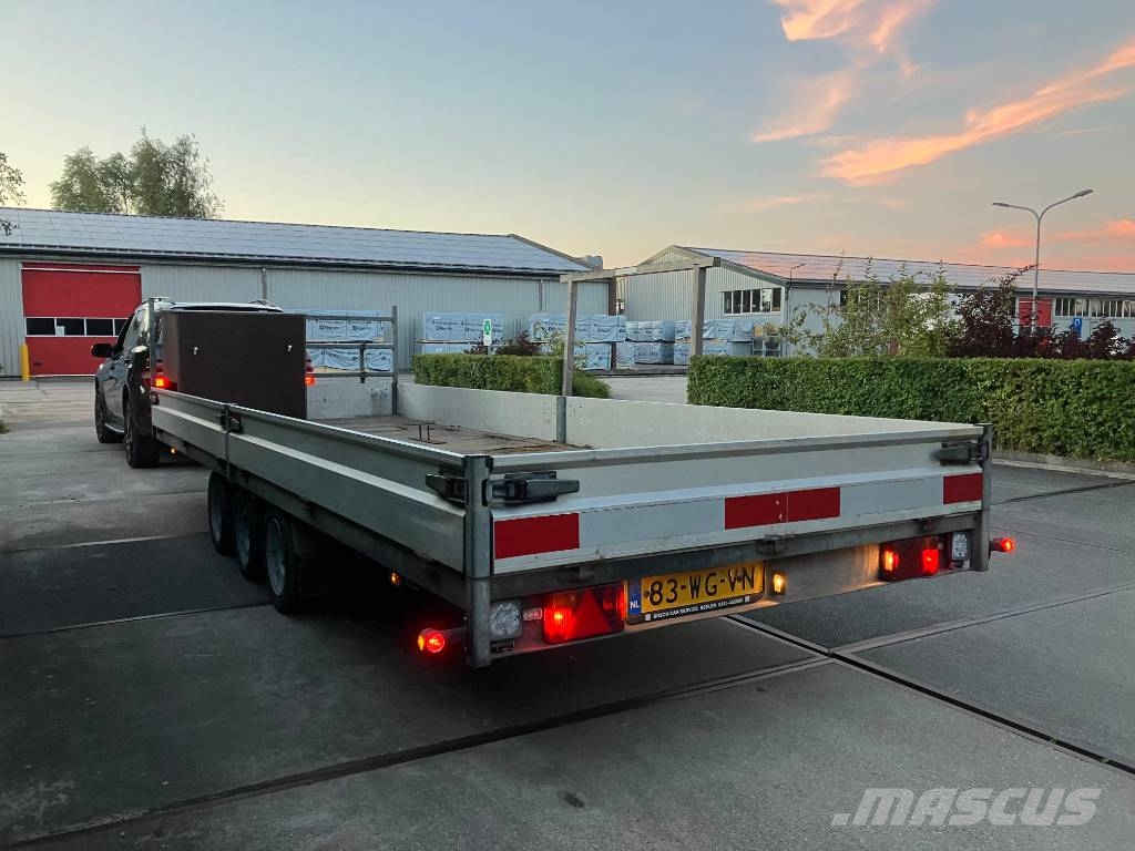 Hapert tridem plateauwagen | 600x200 cm | 3500 kg | Avto prikolice