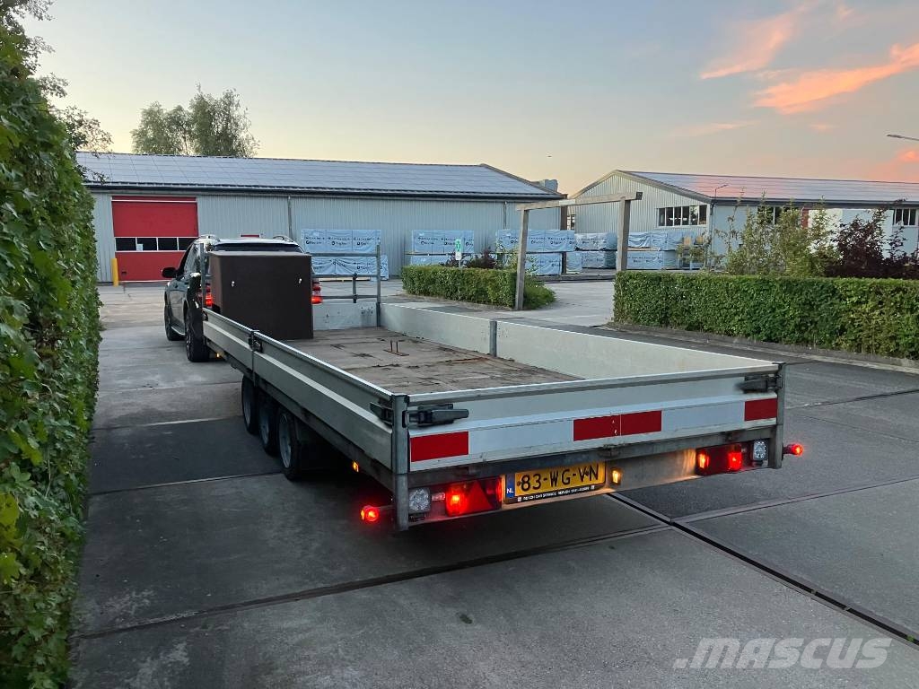 Hapert tridem plateauwagen | 600x200 cm | 3500 kg | Avto prikolice