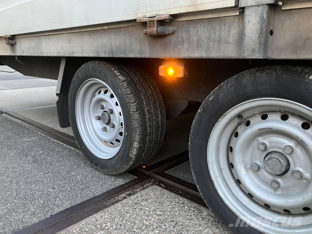 Hapert tridem plateauwagen | 600x200 cm | 3500 kg | Avto prikolice