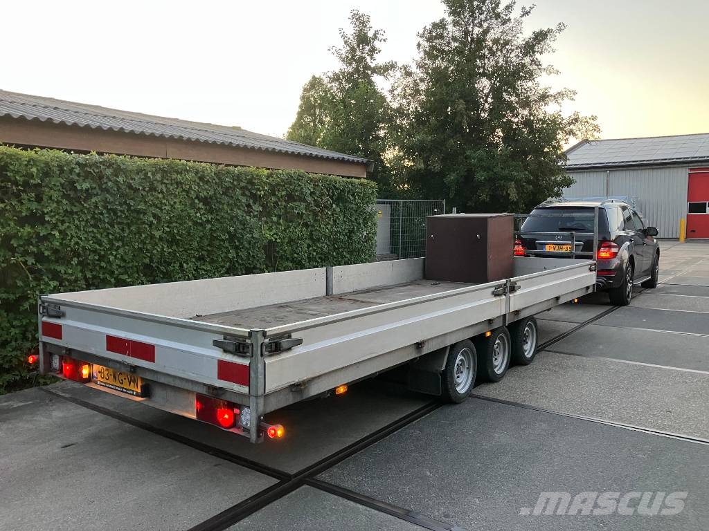 Hapert tridem plateauwagen | 600x200 cm | 3500 kg | Avto prikolice