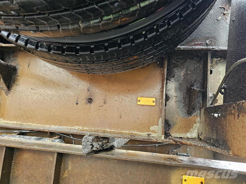Pacton 2126 C-2 | 20 FOOT| BLADGEVEERD|DOUBLE TIRES| BPW Container semi-trailers