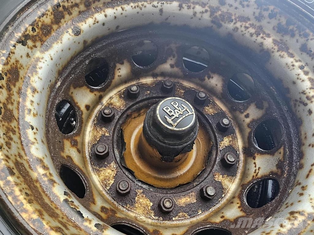 Pacton 2126 C-2 | 20 FOOT| BLADGEVEERD|DOUBLE TIRES| BPW Container semi-trailers