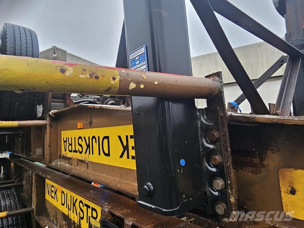 Pacton 2126 C-2 | 20 FOOT| BLADGEVEERD|DOUBLE TIRES| BPW Container semi-trailers