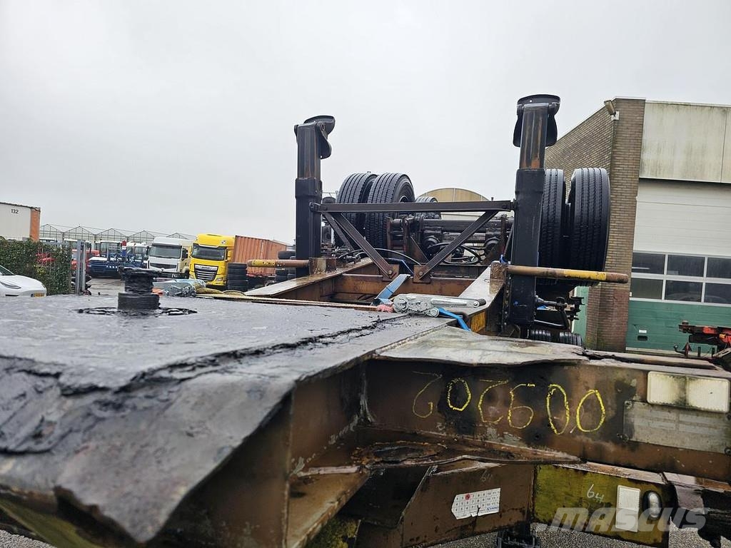 Pacton 2126 C-2 | 20 FOOT| BLADGEVEERD|DOUBLE TIRES| BPW Container semi-trailers