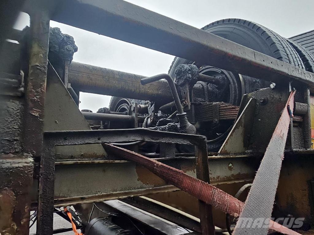 Pacton 2126 C-2 | 20 FOOT| BLADGEVEERD|DOUBLE TIRES| BPW Container semi-trailers
