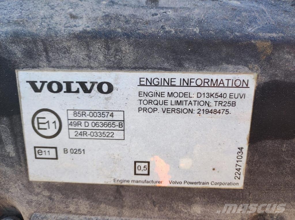 Volvo D13K540 / AT2612E POWERPACK Mootorid