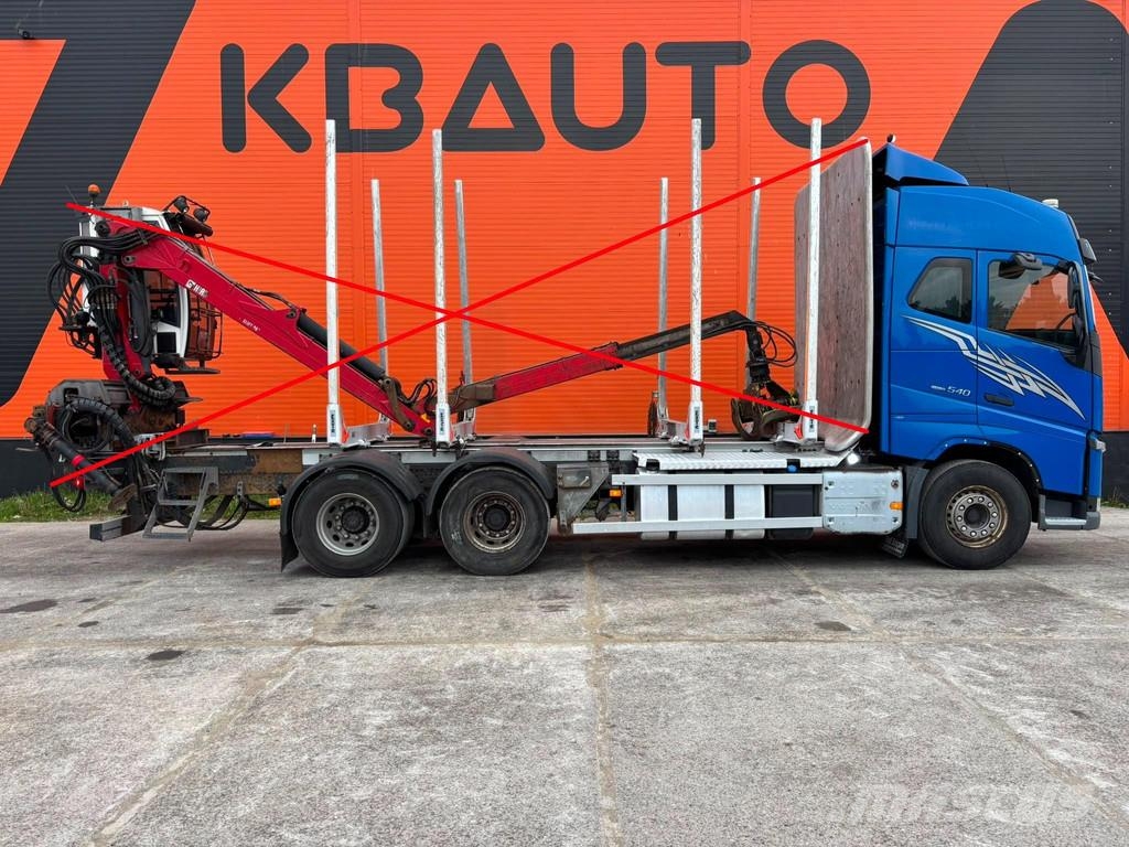 Volvo FH 540 6x4 FOR SALE AS CHASSIS Camiones con chasís y cabina