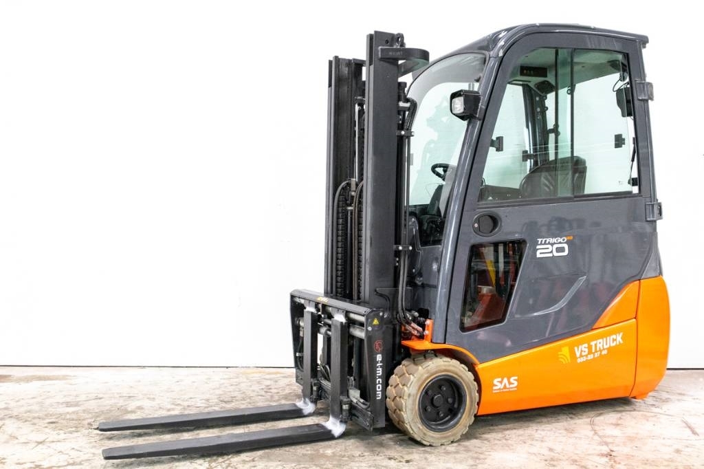 Toyota 8FBET20, Containergående 2-tonstruck med hytt Elektro Stapler