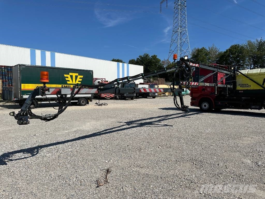 Scania R580 Abrollkipper Meiller Enteisungsgerät 45m Reptéri felszerelés